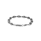 Star of David Round Link Bracelet