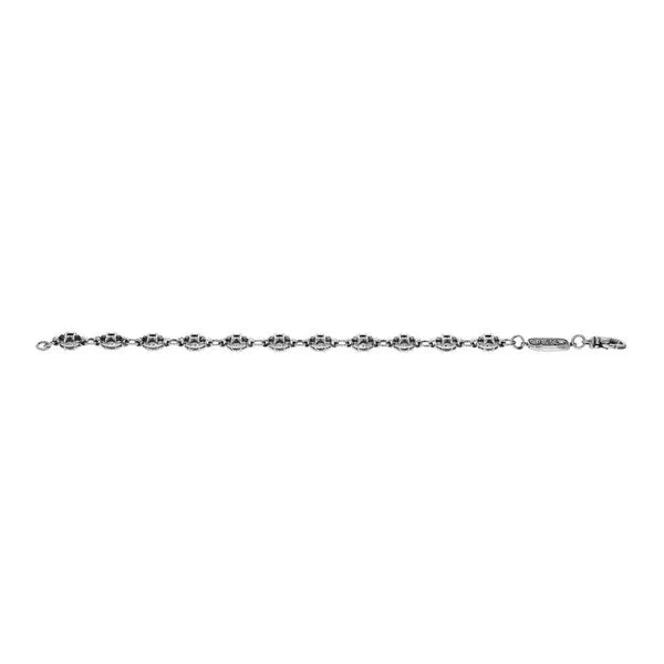 Star of David Round Link Bracelet