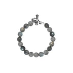 10mm Labradorite Bracelet W/ Toggle Clasp