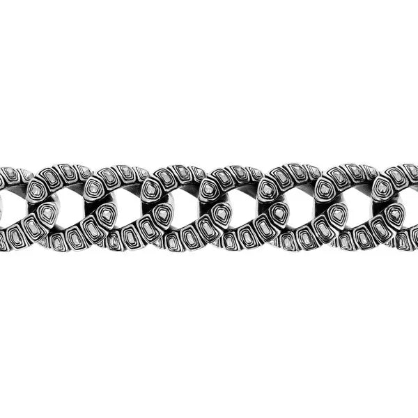 Tortoise Link Bracelet W/ T-bar and Toggle