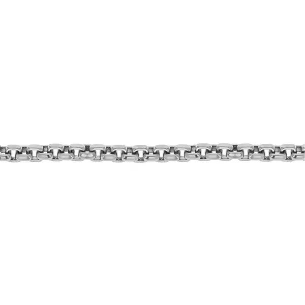 Box Link Bracelet W/ T-bar and Toggle