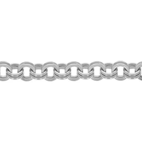 Small Double O-ring Bracelet W/ T-bar and Toggle
