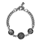 Indian Motorcycle Speedometer Charm Bracelet W/ T-bar and Toggle