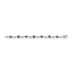Fdl  Skull  Mb Cross Link Bracelet