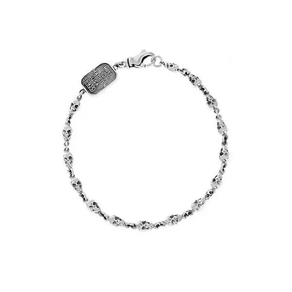 Small Skull Chain Bracelet