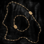 10k Yellow Gold Small Mb Cross Chain Necklace