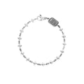 10k Yellow Gold Small Mb Cross Chain Bracelet