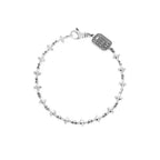 10k Yellow Gold Small Mb Cross Chain Bracelet