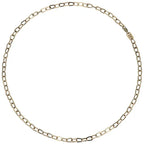 10k Gold Pop Top Cut Out Necklace