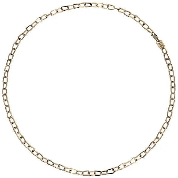 10k Gold Pop Top Cut Out Necklace