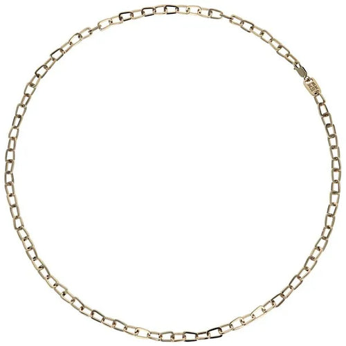 10k Gold Pop Top Cut Out Necklace
