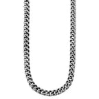 Large 2mm Curb Link Necklace