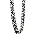 Large 2mm Curb Link Necklace
