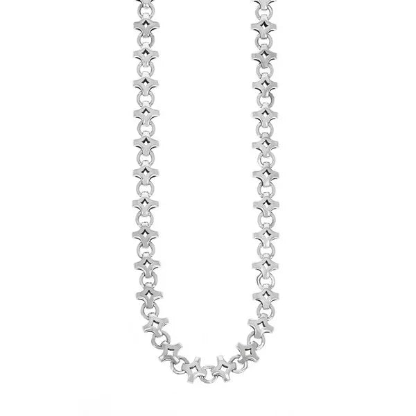 Small Diamond Link Necklace