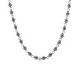 Star of David Round Link Necklace