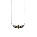 Winged Star of David Necklace