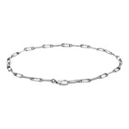 Safety Pin Necklace W/lobster Clasp