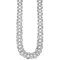 Double O-ring Necklace W/ T-bar and Toggle