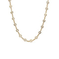 10k Yellow Gold Star of David Chain Necklace