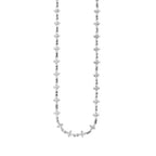 Small Mb Cross Chain Necklace