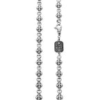 Round Mb Cross Link Chain Necklace