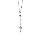Rosary With Mb Cross Chain, Skull and Small Traditional Cross