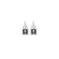 Skull Padlock Earrings