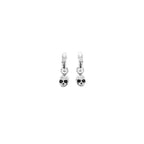 Skull Earrings With Hinged Back