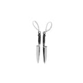 Classic Kitchen Knife Earrings