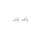 Micro Traditional Cross Earrings