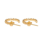 10k Gold Super Micro Rose Earrings