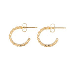 10k Gold Super Micro Rose Earrings