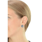 Indian Headdress Coin Stud Earrings