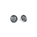 Indian Headdress Coin Stud Earrings