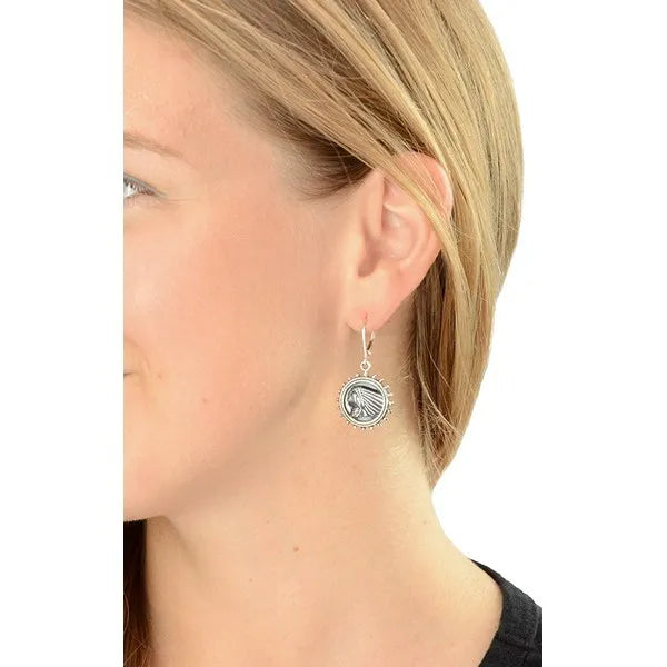 Indian Headdress Gear Earrings