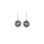 Indian Headdress Gear Earrings