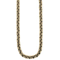 10k Gold Small Infinity Link Necklace (24 Inches)