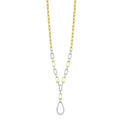 14K Yellow Gold Diamond 1Ctw Necklace