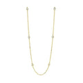 14Kt Yellow Gold Diamond 1/4Ctw Necklace