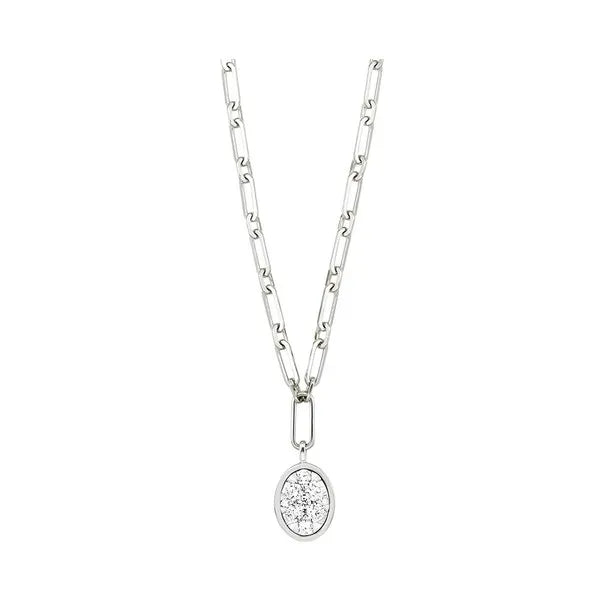 14Kt Yellow Gold Diamond 1/2Ctw Necklace
