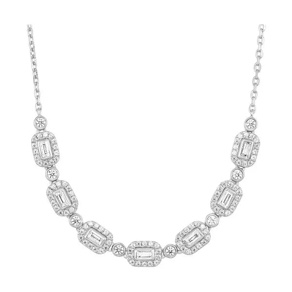 14Kt Yellow Gold Diamond 1/2Ctw Necklace