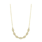 14Kt Yellow Gold Diamond 1/2Ctw Necklace