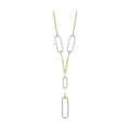 14Kt Yellow Gold Diamond 1 1/10Ctw Necklace