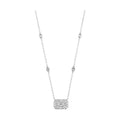 14Kt White Gold Diamond 1Ctw Necklace