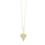 14K Yellow Gold Diamond 3/8Ctw Necklace