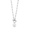 Silver Pearl Necklace