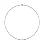 14Kt Yellow Gold Diamond 7Ctw Necklace