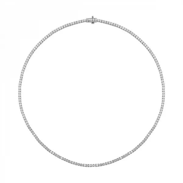 14Kt Yellow Gold Diamond 7Ctw Necklace