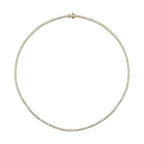 14Kt Yellow Gold Diamond 7Ctw Necklace
