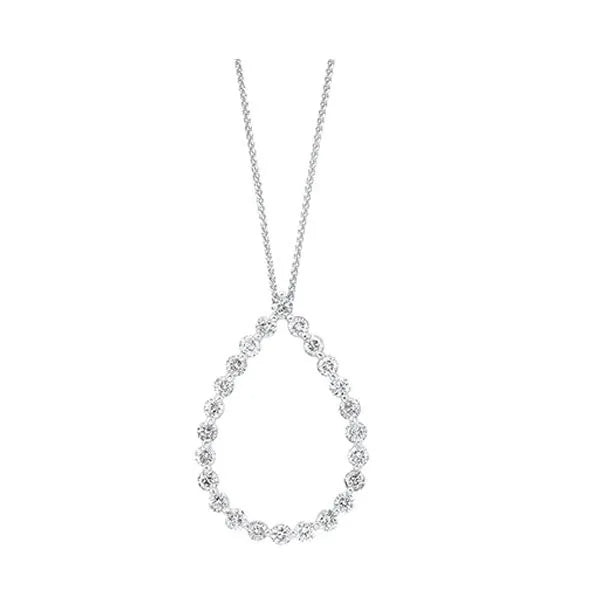 14Kt Yellow Gold Diamond 1Ctw Pendant